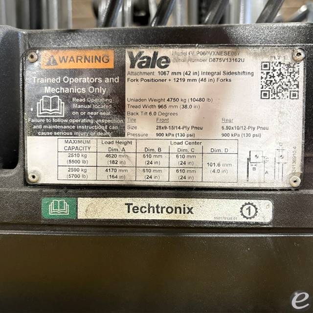 2020 Yale GLP060VX