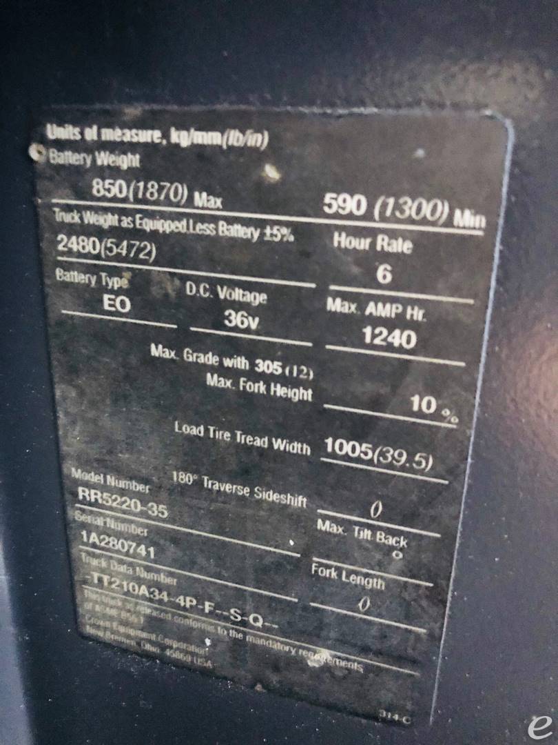 2005 Crown RR5220-35