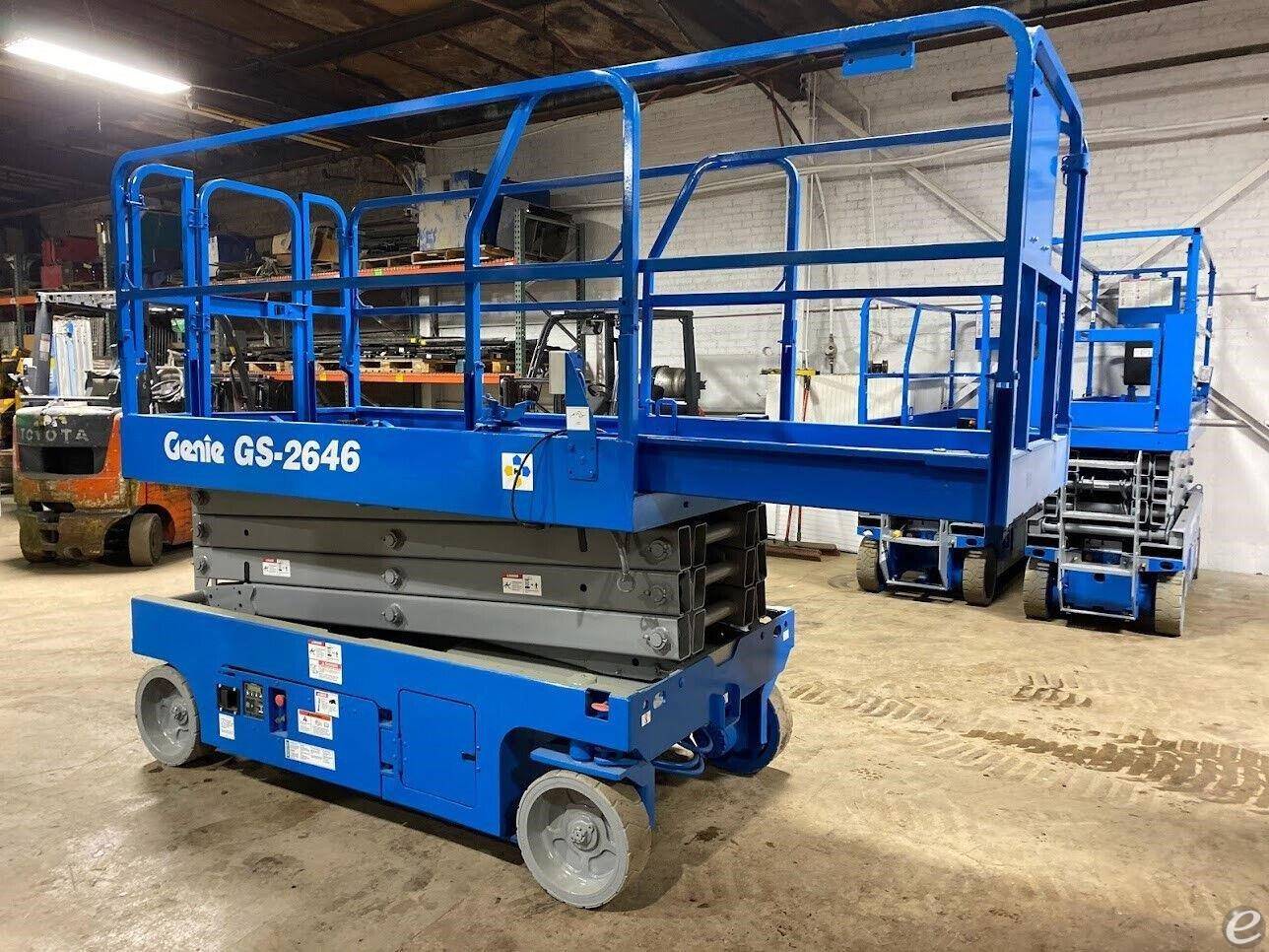 2014 Genie GS2646 Electric Scissor Lift - 123Forklift