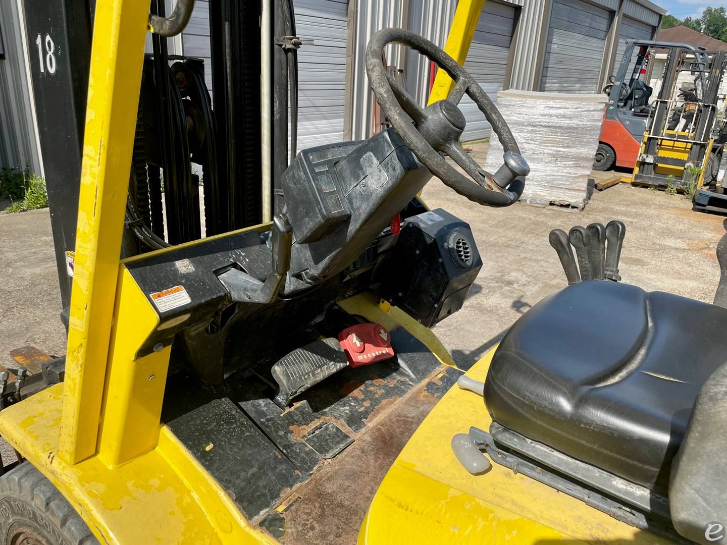 2003 Hyster H65XM LP Gas Forklift