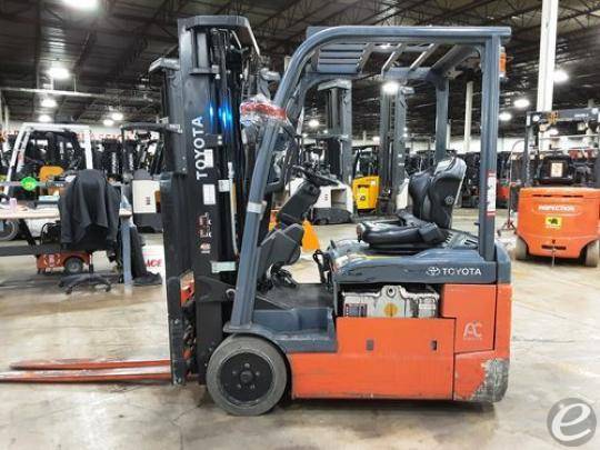 2018 Toyota 8FBE15U Electric Forklift - 123Forklift