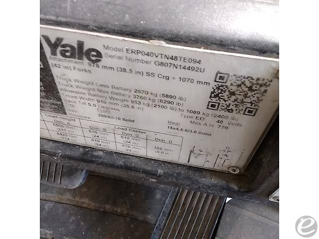 2020 Yale ERP040VT