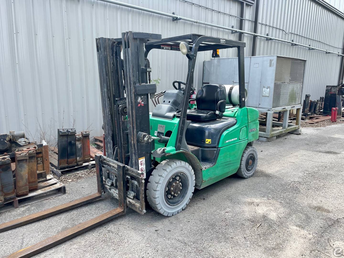 2012 Mitsubishi FGC25N LP Gas Forklift - 123Forklift