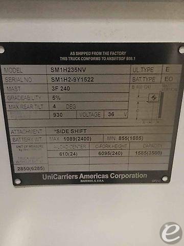 2020 Nissan                                             SRX35N Electric Reach Truck - 123Forklift