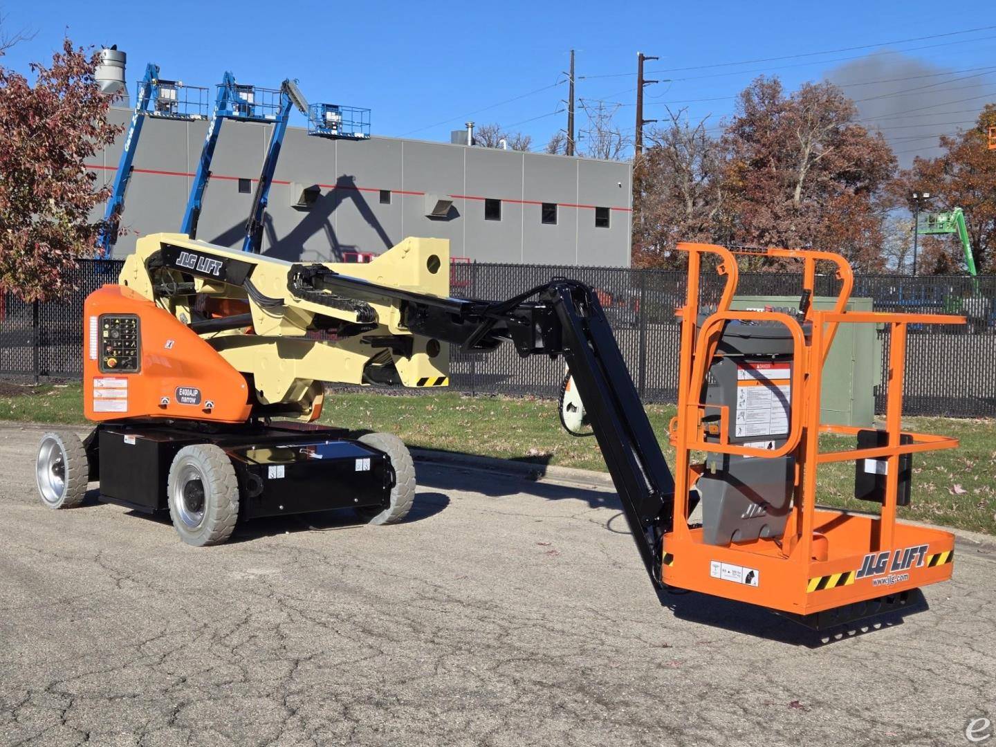 2016 JLG E400AJPN Electric Boom Lift - 123Forklift