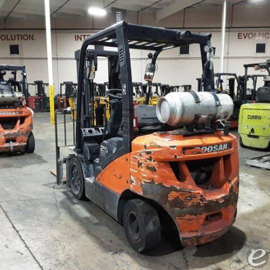 2018 Doosan G25N-7 LP Gas Forklift - 123Forklift