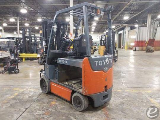 2017 Toyota 8FBCHU25 Electric Forklift - 123Forklift