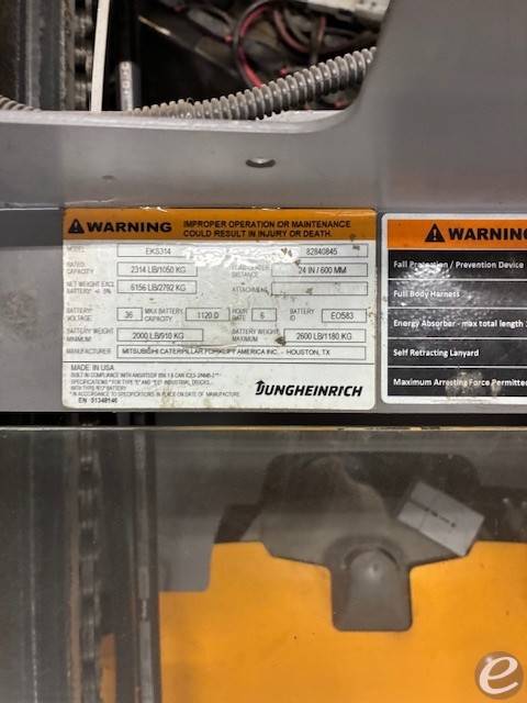 2018 Jungheinrich EKS314
