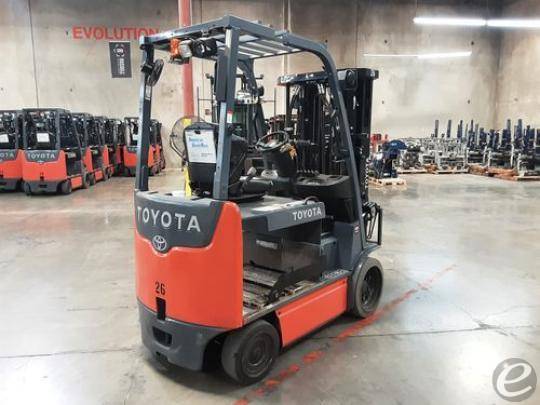 2017 Toyota 8FBCHU25 Electric Forklift - 123Forklift