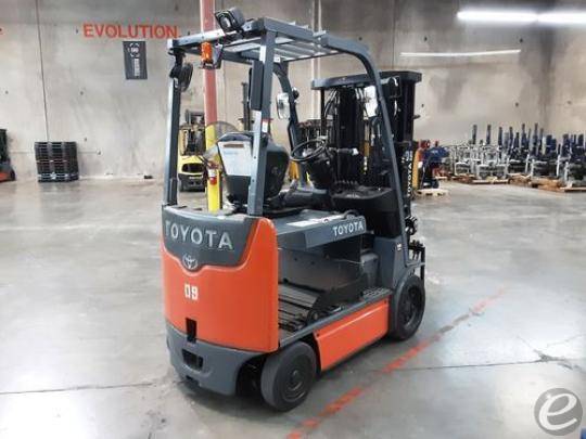 2017 Toyota 8FBCHU25 Electric Forklift - 123Forklift