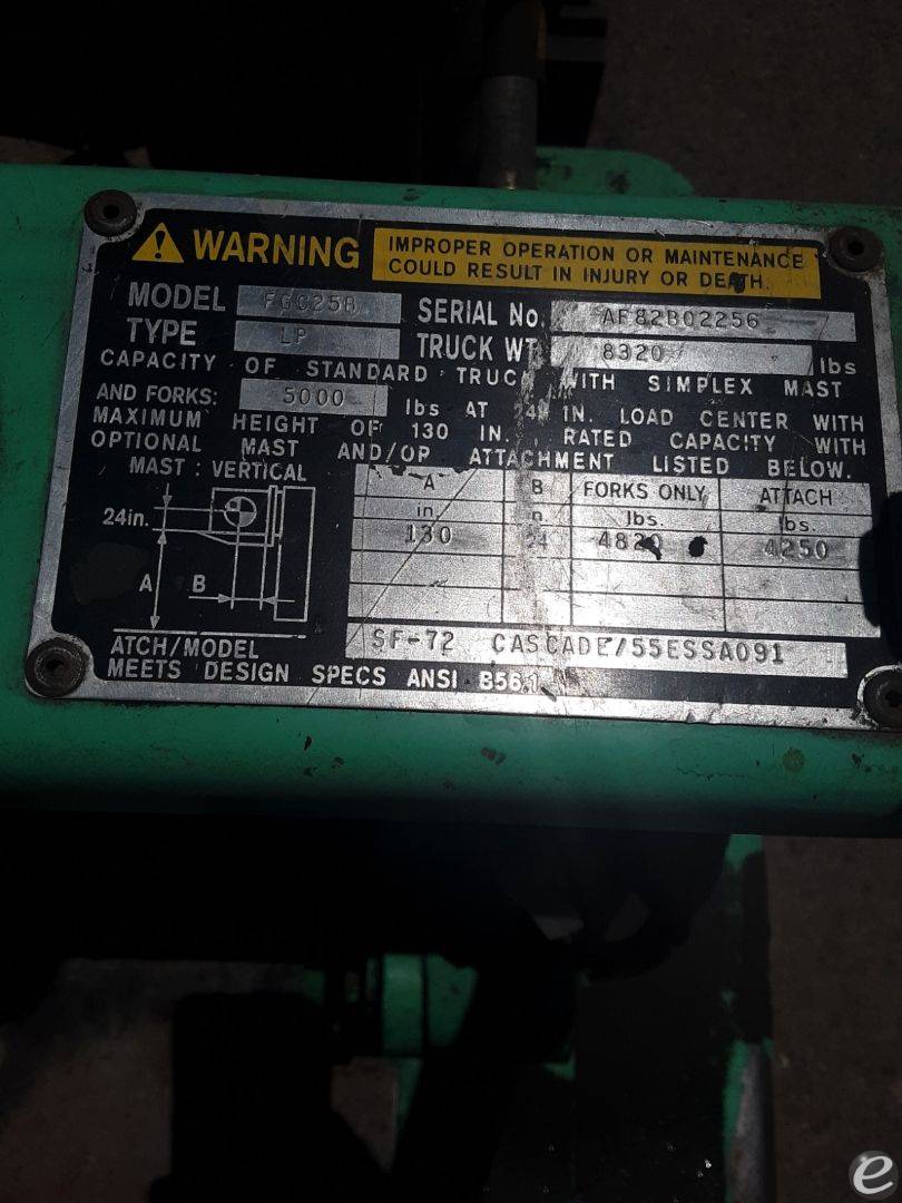1996 Mitsubishi FGC25B