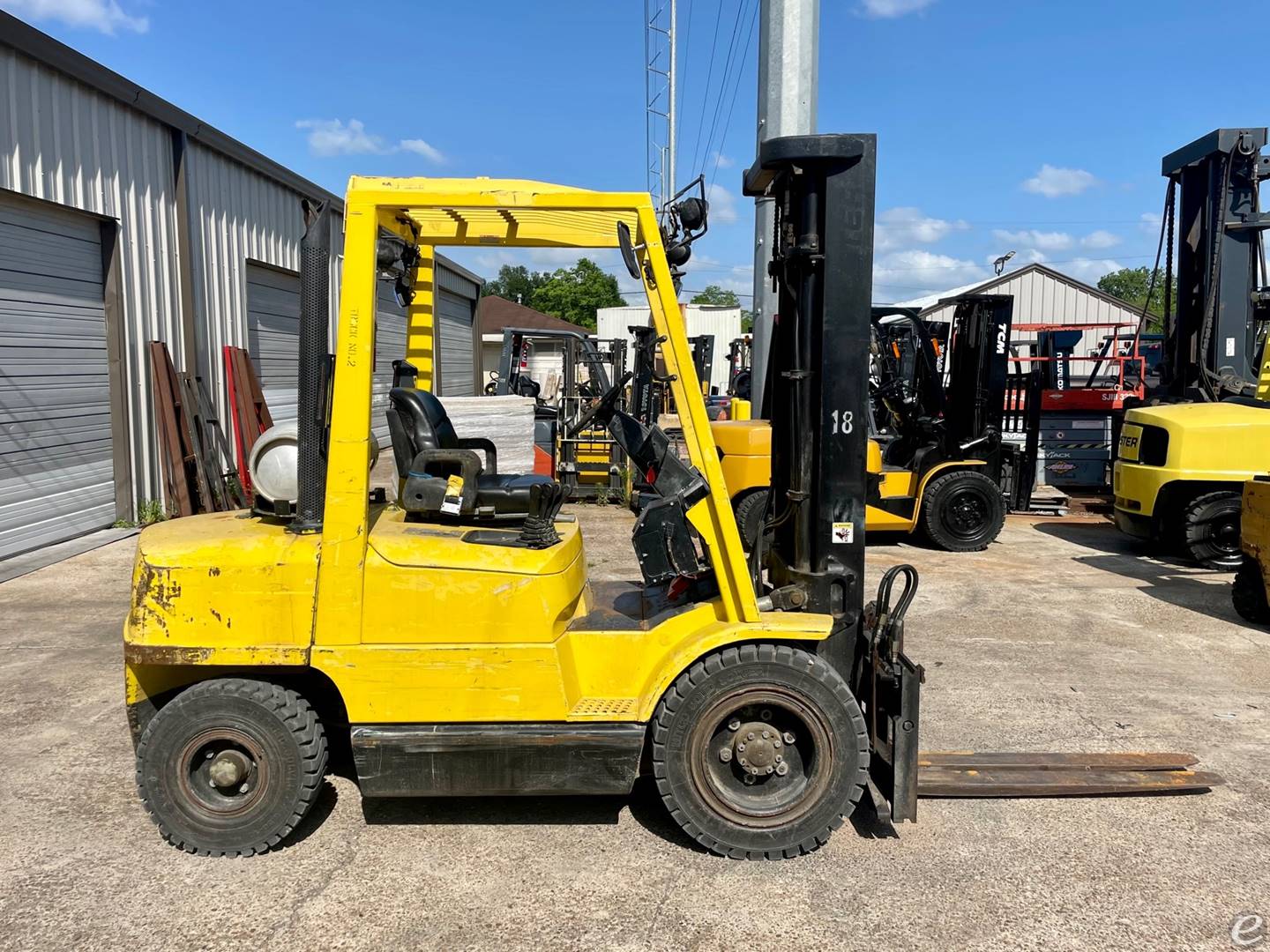 2003 Hyster H65XM LP Gas Forklift - 123Forklift