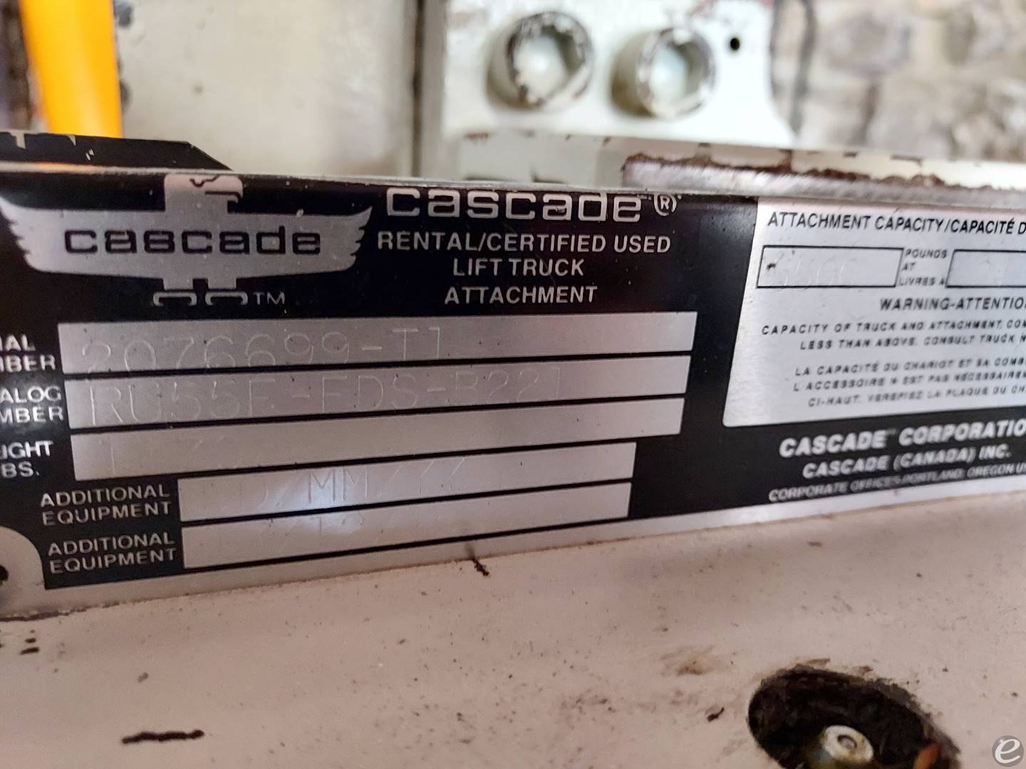 2016 Cascade RU55F-FDS-B221