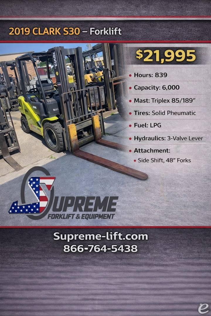 2019 Clark S30