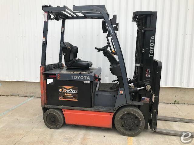 2017 Toyota 8FBCHU25 Electric Forklift - 123Forklift
