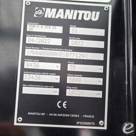 2022 Manitou M50.4