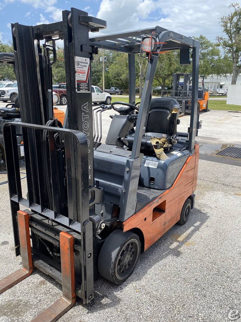 2015 Toyota 8FGCU15 LP Gas Forklift...