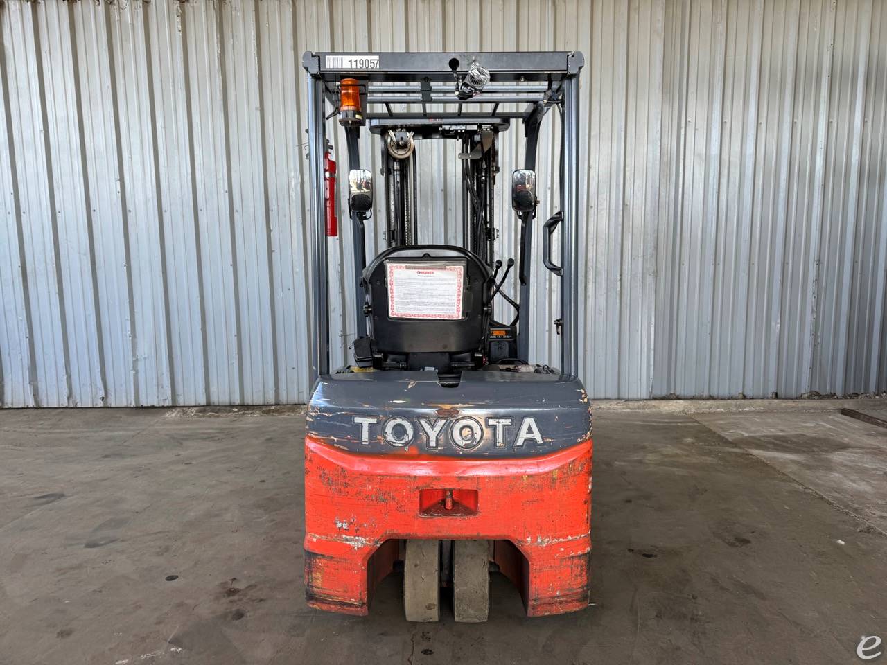2016 Toyota 8FBE18U Electric Forklift - 123Forklift