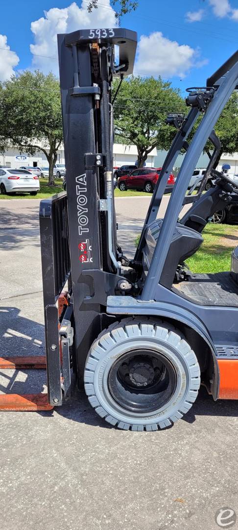 2022 Toyota 50-8FGU25 LP Gas Forklift - 123Forklift