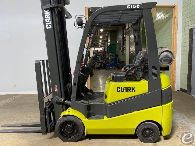 2018 Clark C15CL Cushion Tire Forklift - 123Forklift