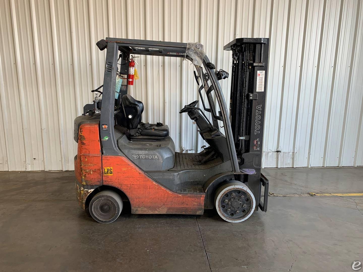 2018 Toyota 8FGCU25 LP Gas Forklift...