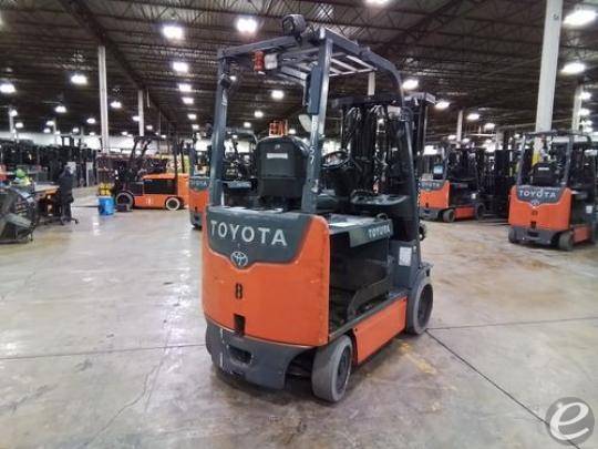 2017 Toyota 8FBCHU25 Electric Forklift - 123Forklift