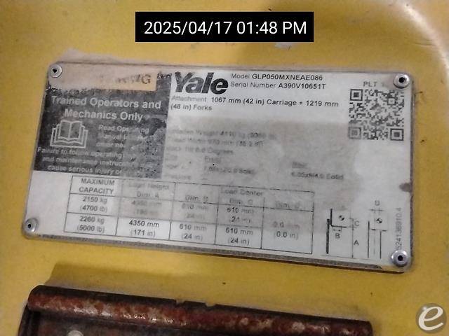2019 Yale GP050MX