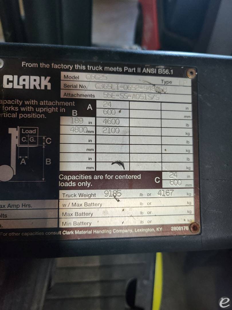 Clark CGC25