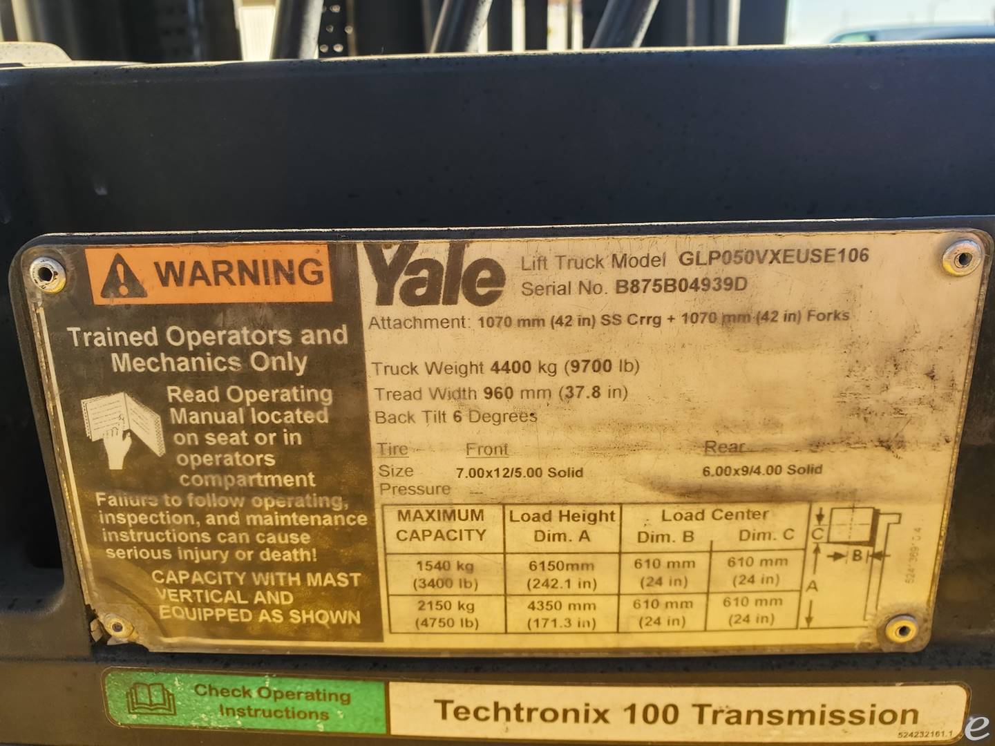 Yale GLP050VX