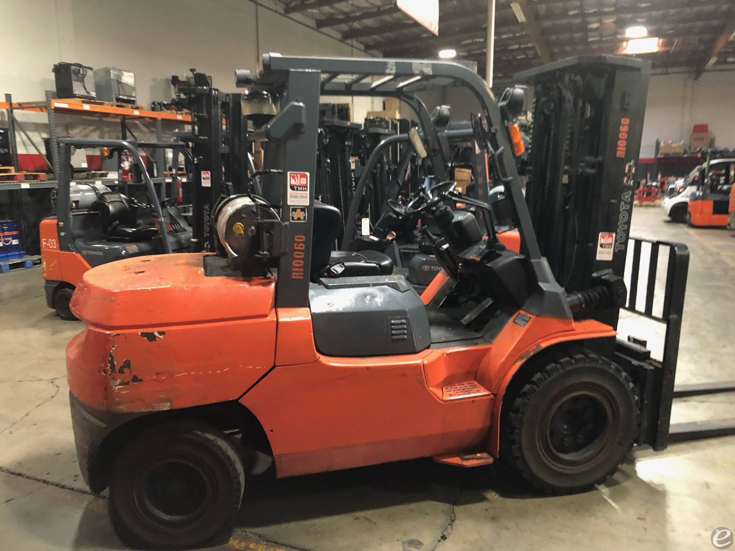 2013 Toyota 7FGU45 LP Gas Forklift