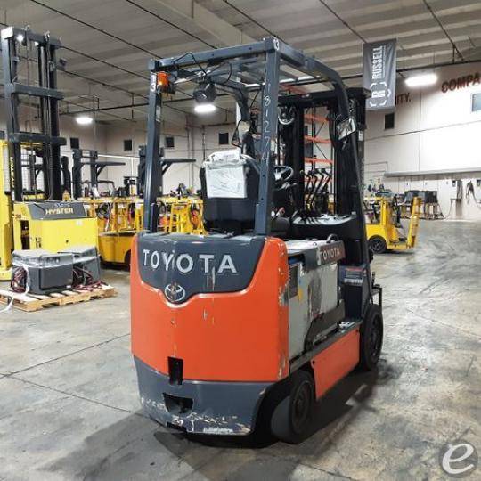 2017 Toyota 8FBCU32 Electric Forklift - 123Forklift
