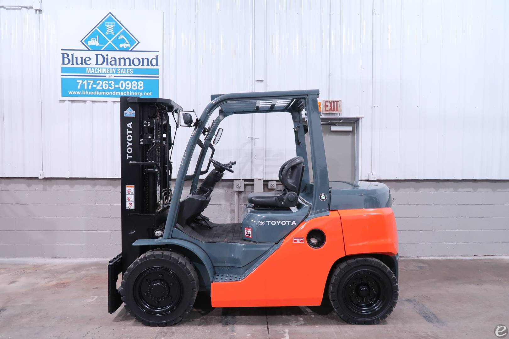 2015 Toyota 8FD35U Diesel Forklift - 123Forklift