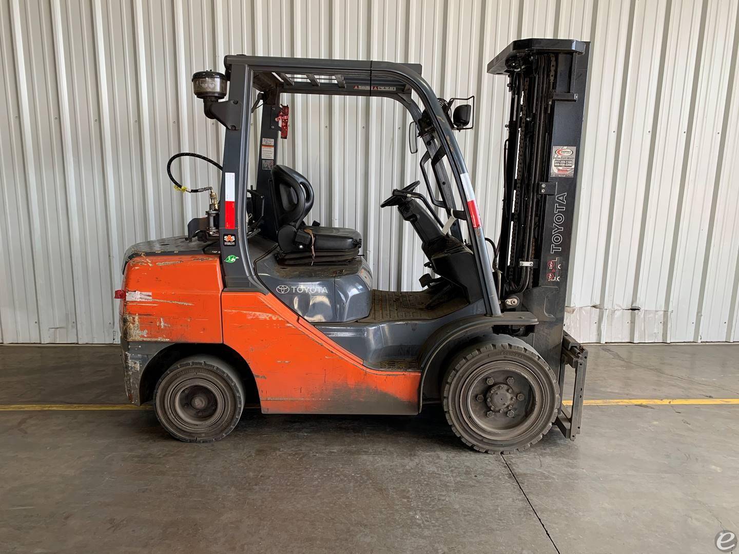 2018 Toyota 8FGU32 LP Gas Forklift