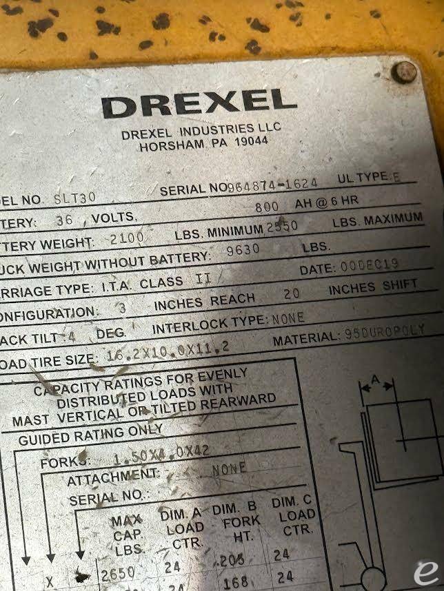 2001 Drexel SLT30