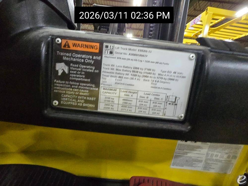 2016 Hyster E55XN