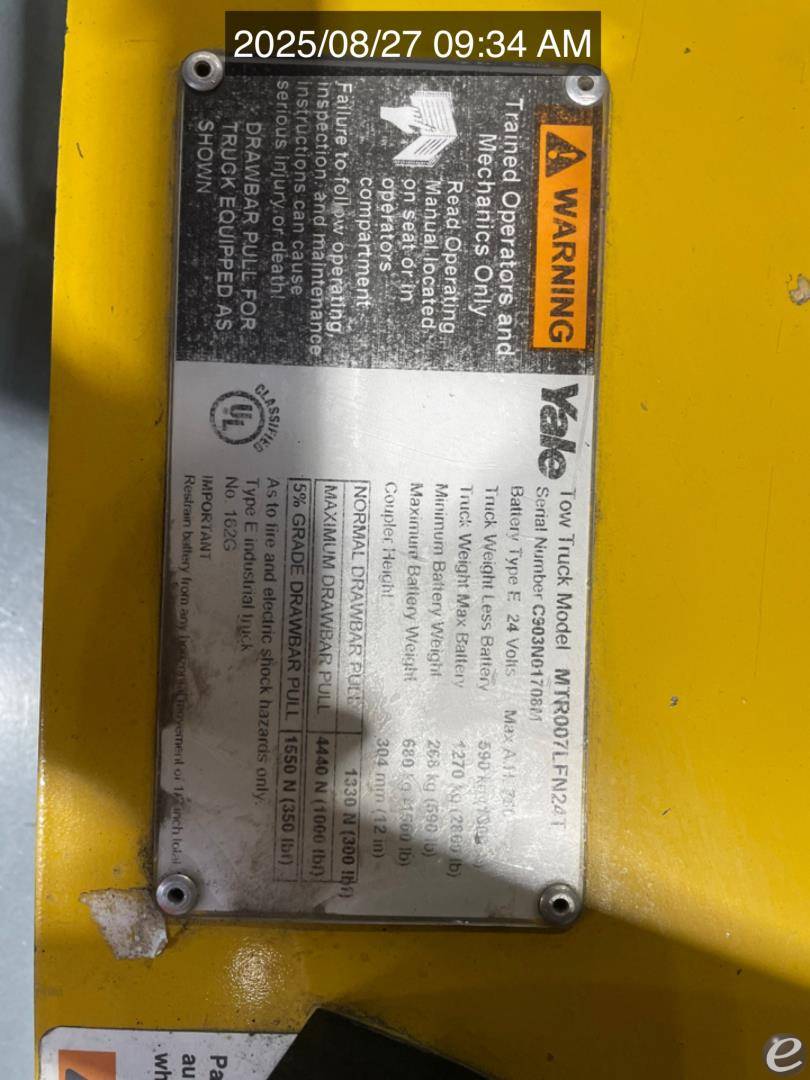 2014 Yale MTR007-F