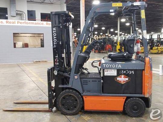 2020 Toyota 8FBCU25 Electric Forklift - 123Forklift