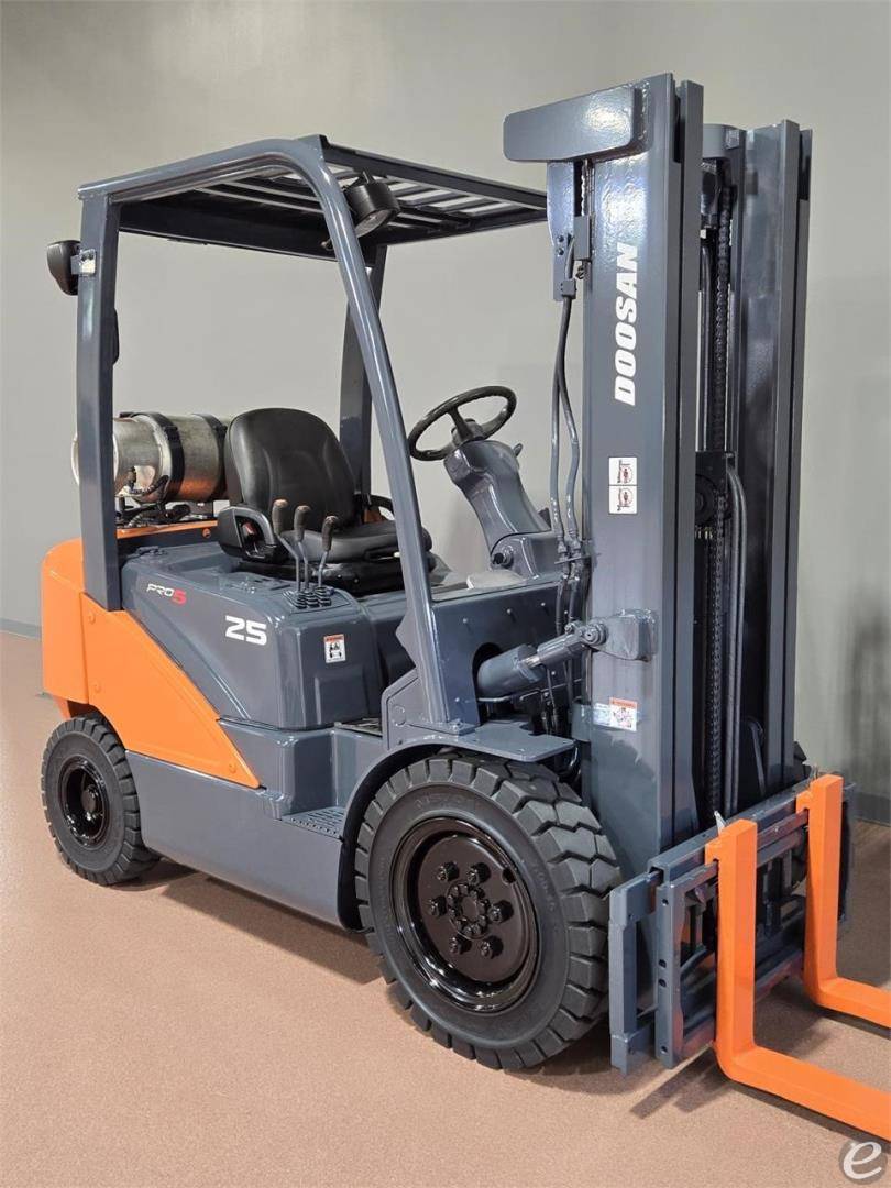 2018 Doosan G25N-7 LP Gas Forklift - 123Forklift