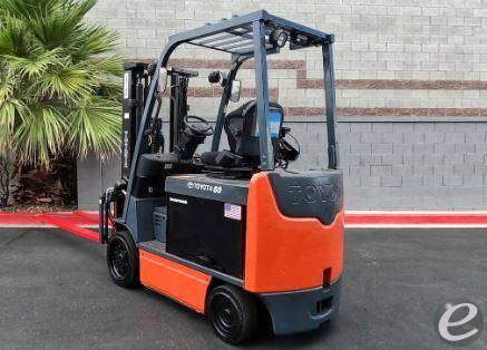 2011 Toyota 8FBCU30 Electric Forklift - 123Forklift