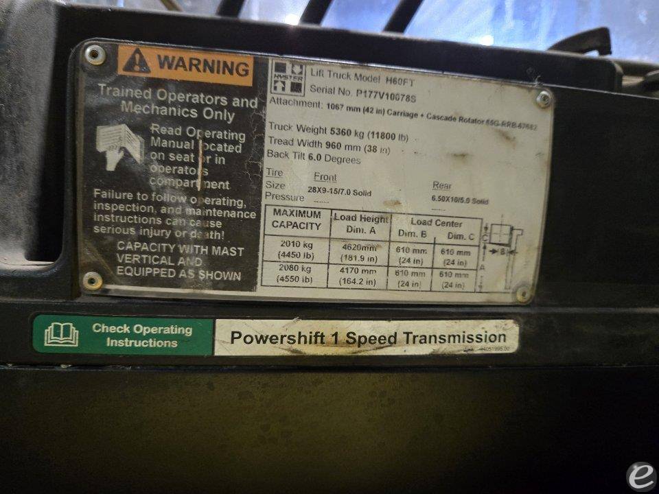 2018 Hyster H50FT