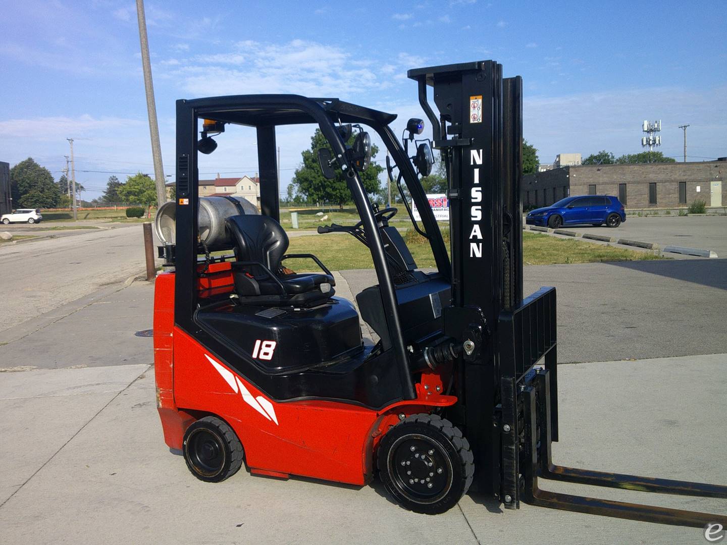 2021 Hangcha CPYD18 LP Gas Forklift - 123Forklift