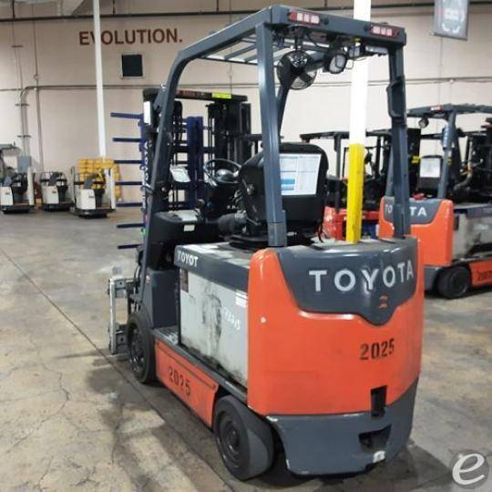 2016 Toyota 8FBCU32 Electric Forklift - 123Forklift
