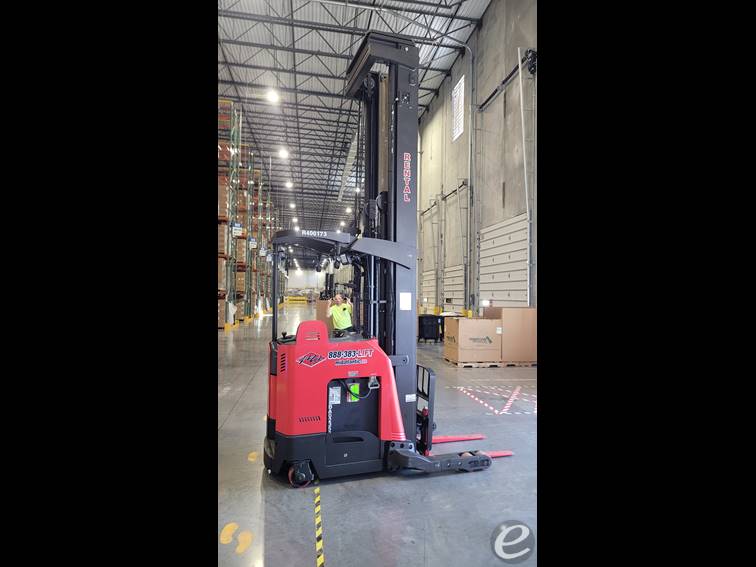 752 R45tt 2025 Electric Raymond Electric Narrow Aisle Single Reach | Eliftruck