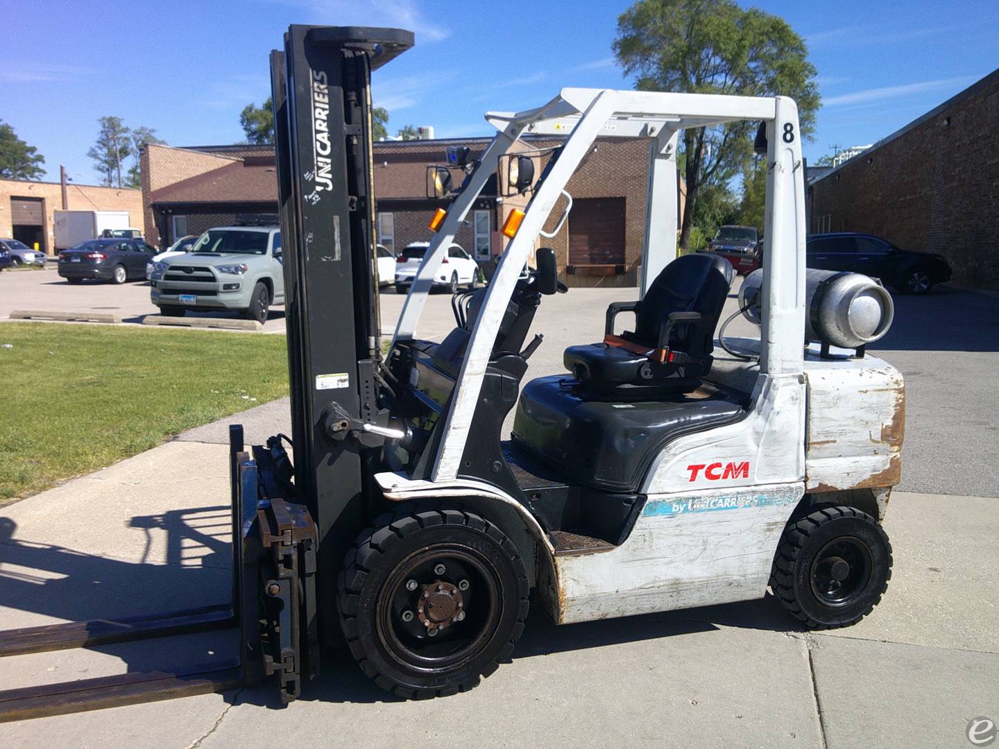 2013 Unicarriers FHG30-A1 Pneumatic Tire Forklift