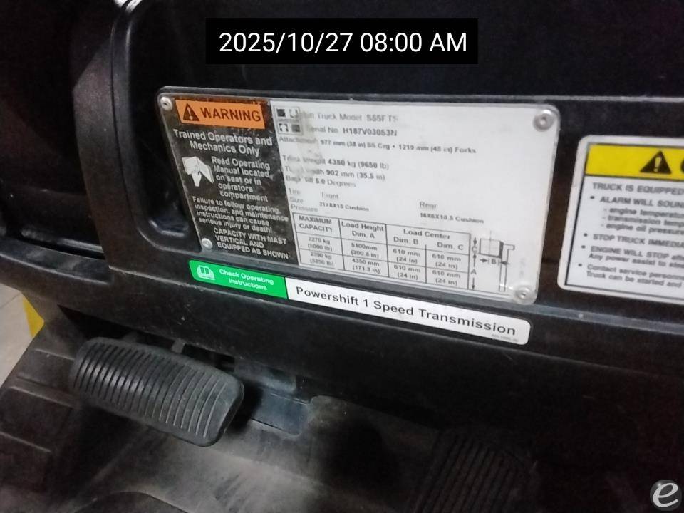 2015 Hyster S55FTS