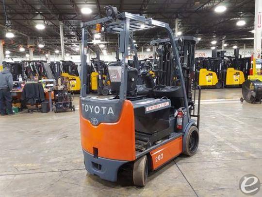 2017 Toyota 8FBCHU25 Electric Forklift - 123Forklift