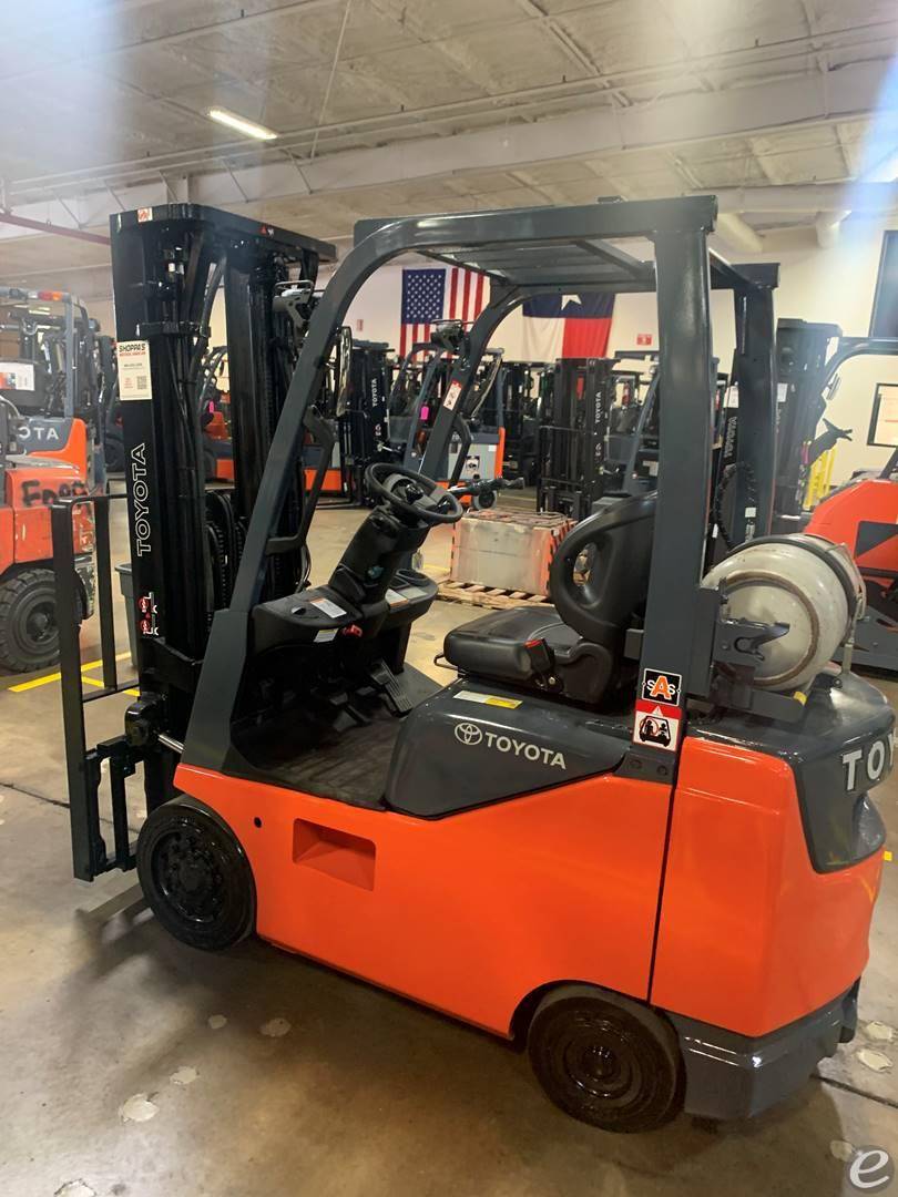 2016 Toyota 8FGCU18 LP Gas Forklift...