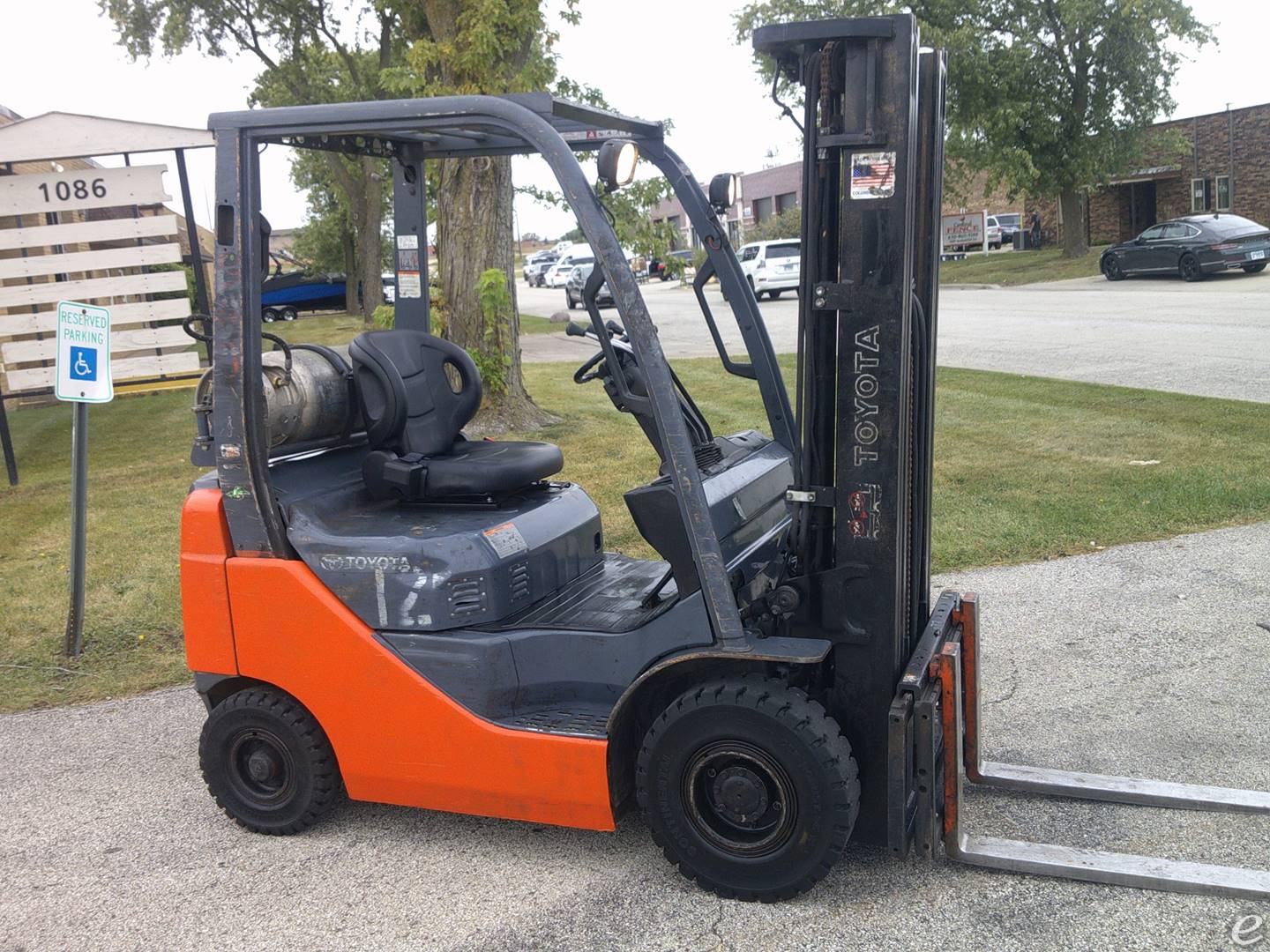2016 Toyota 8FGU15 LP Gas Forklift - 123Forklift