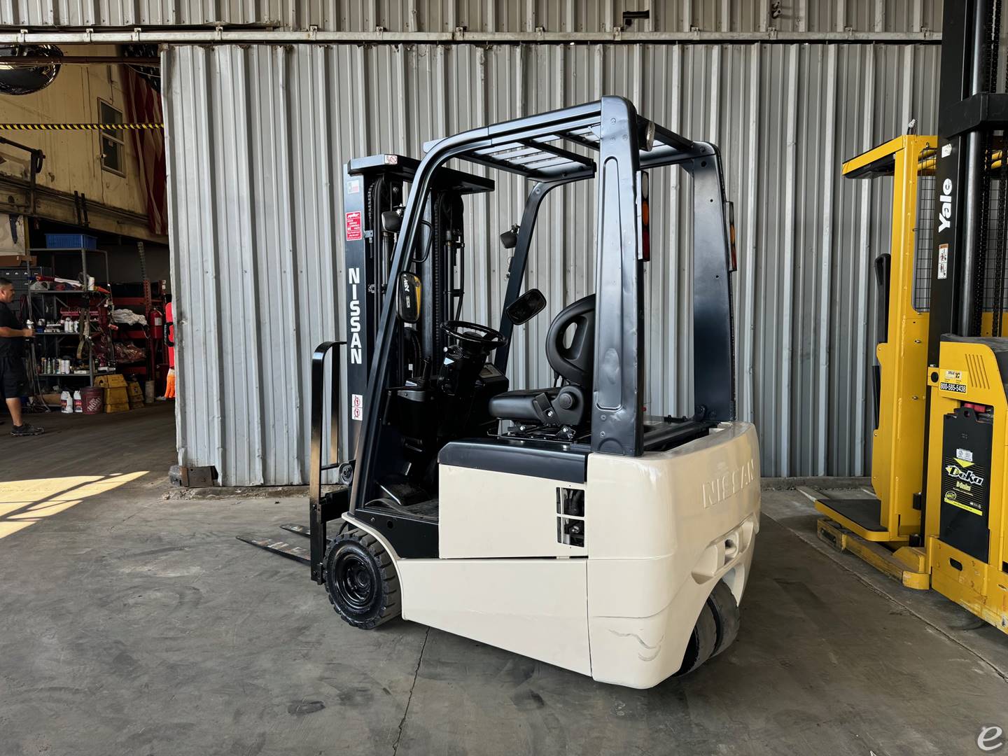 2008 Nissan                                             1N1l18V Electric Forklift - 123Forklift