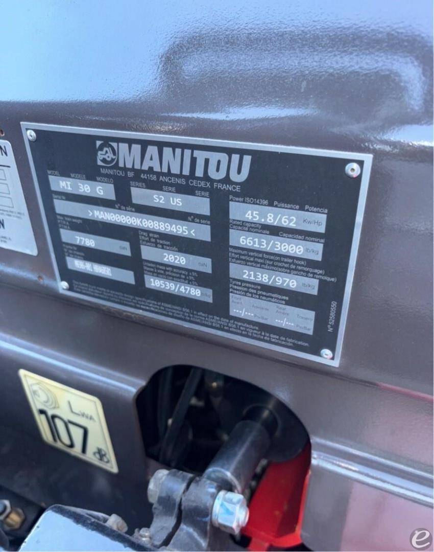 2023 Manitou MI30G